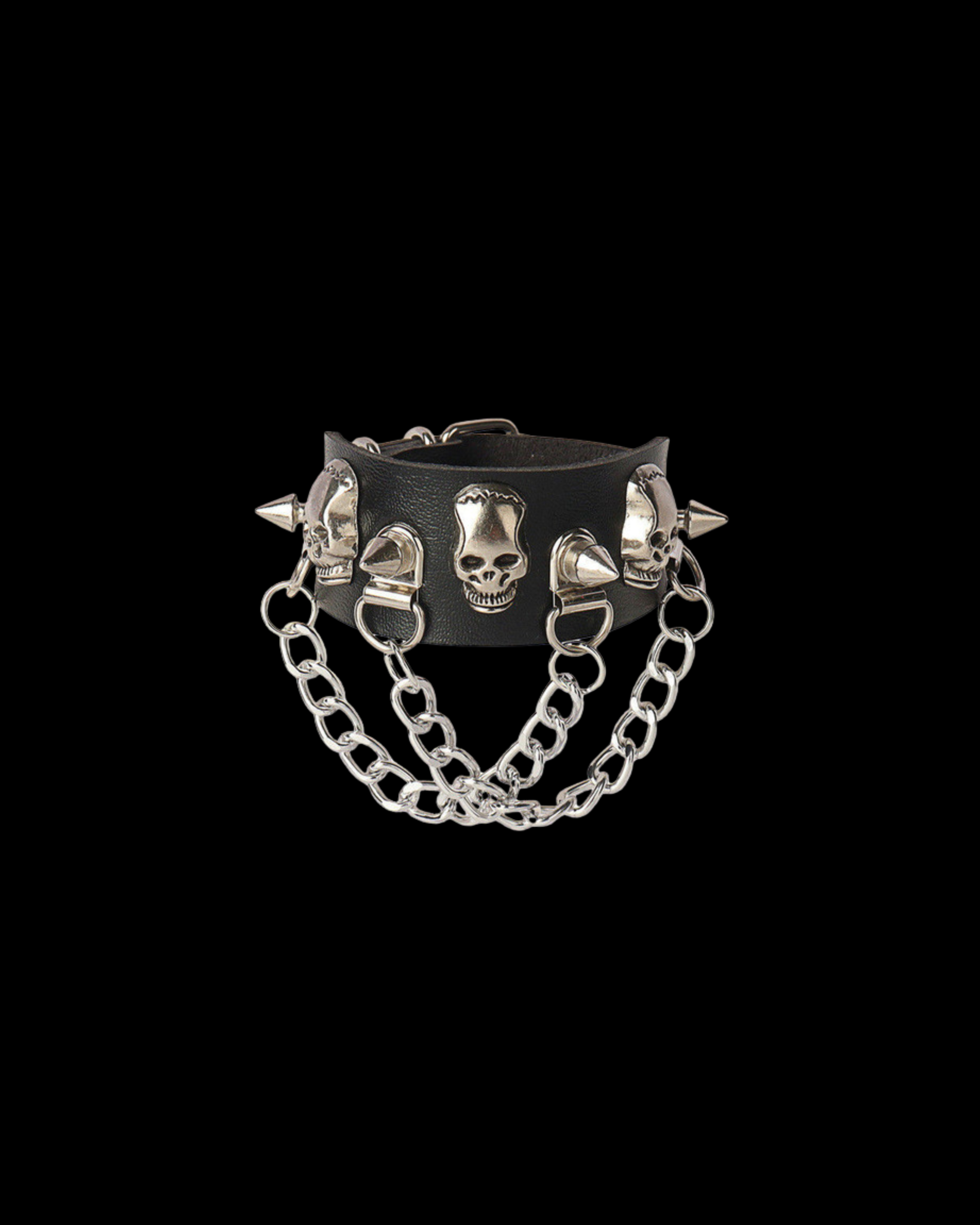 Skeleton Face Punk Bracelet