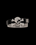 Skull Punk Pin Belt