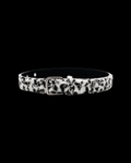 Faux Leopard Belt White