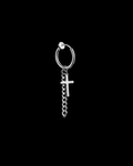 Cross Ear Clip Fake Earring