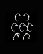 Fake Lip Piercing Set