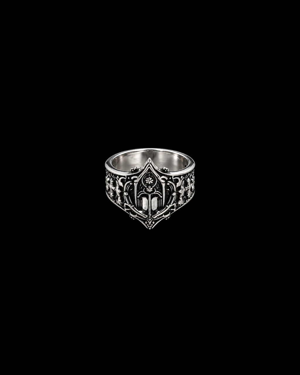 Dark Cathedral Signet Ring