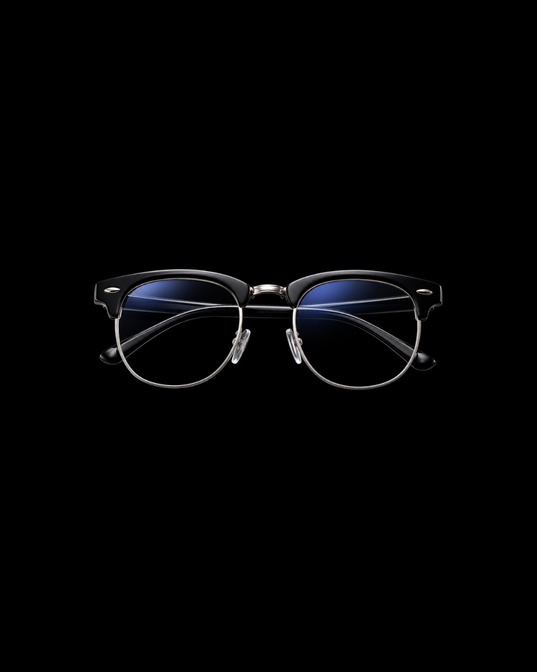 Classic Half-Frame Glasses