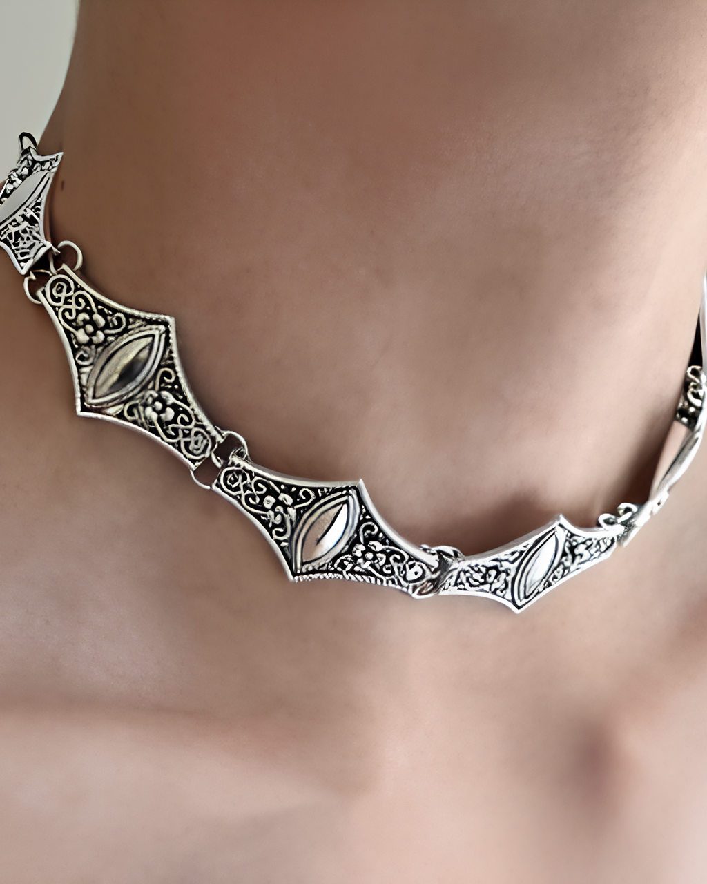 Gothic Evil Eye Bracelet