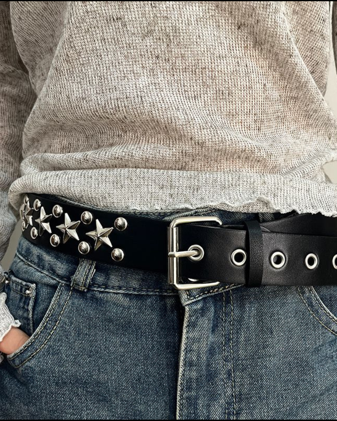Punk Rock Star Belt
