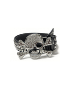 Skull Punk Pin Belt