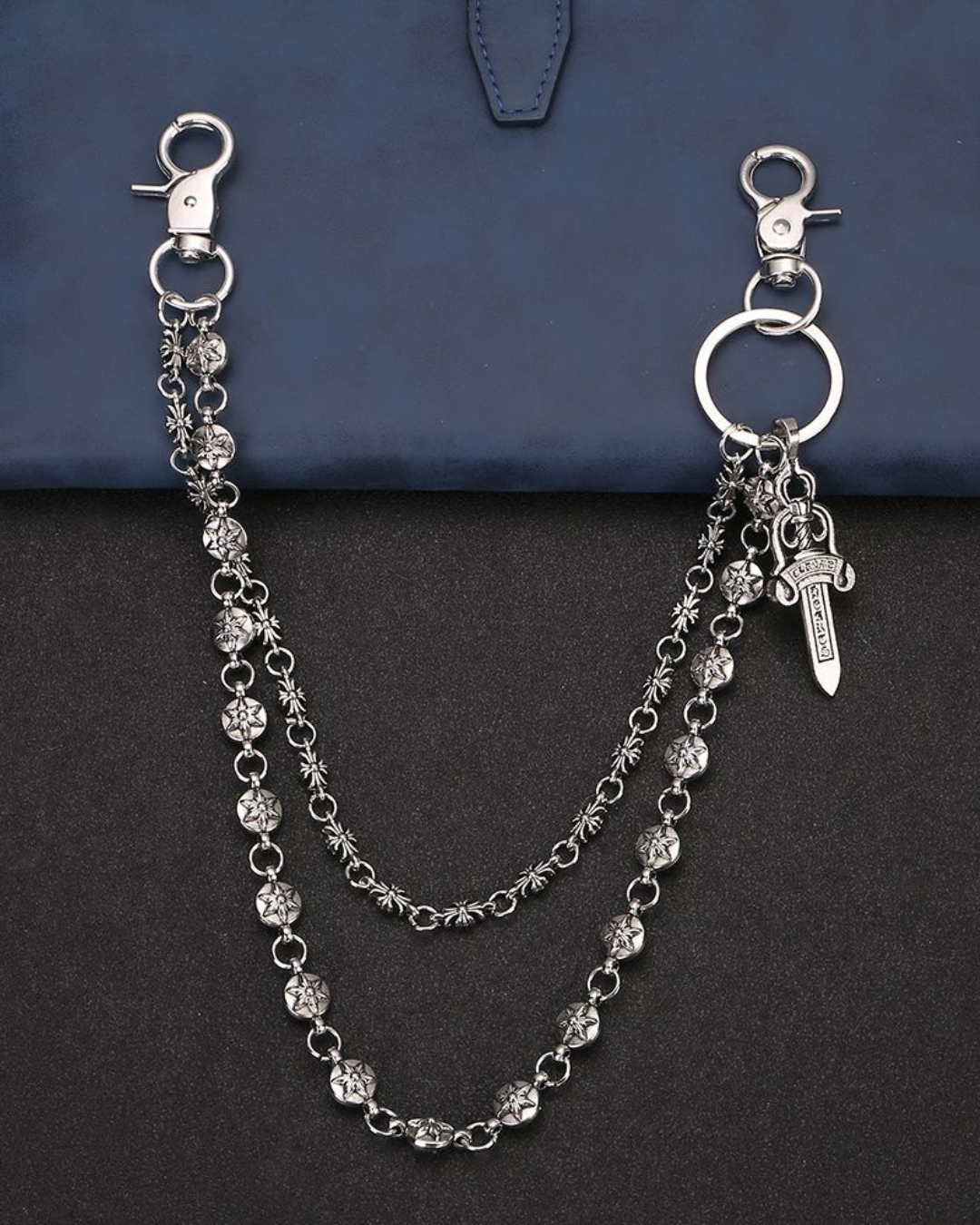 Chrome Heart Wallet Chain V2