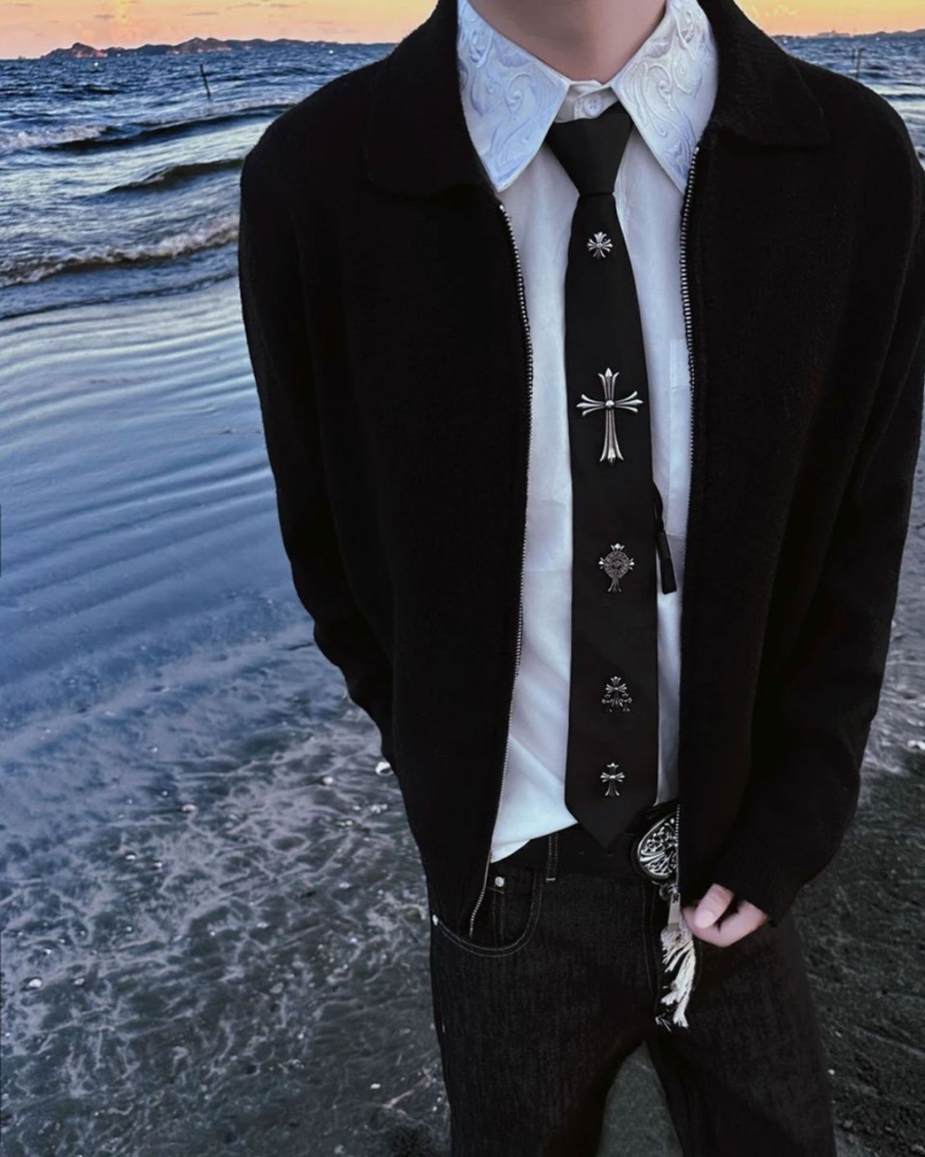 Chrome Heart Tie