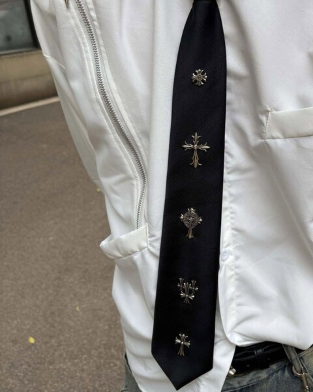 Chrome Heart Tie