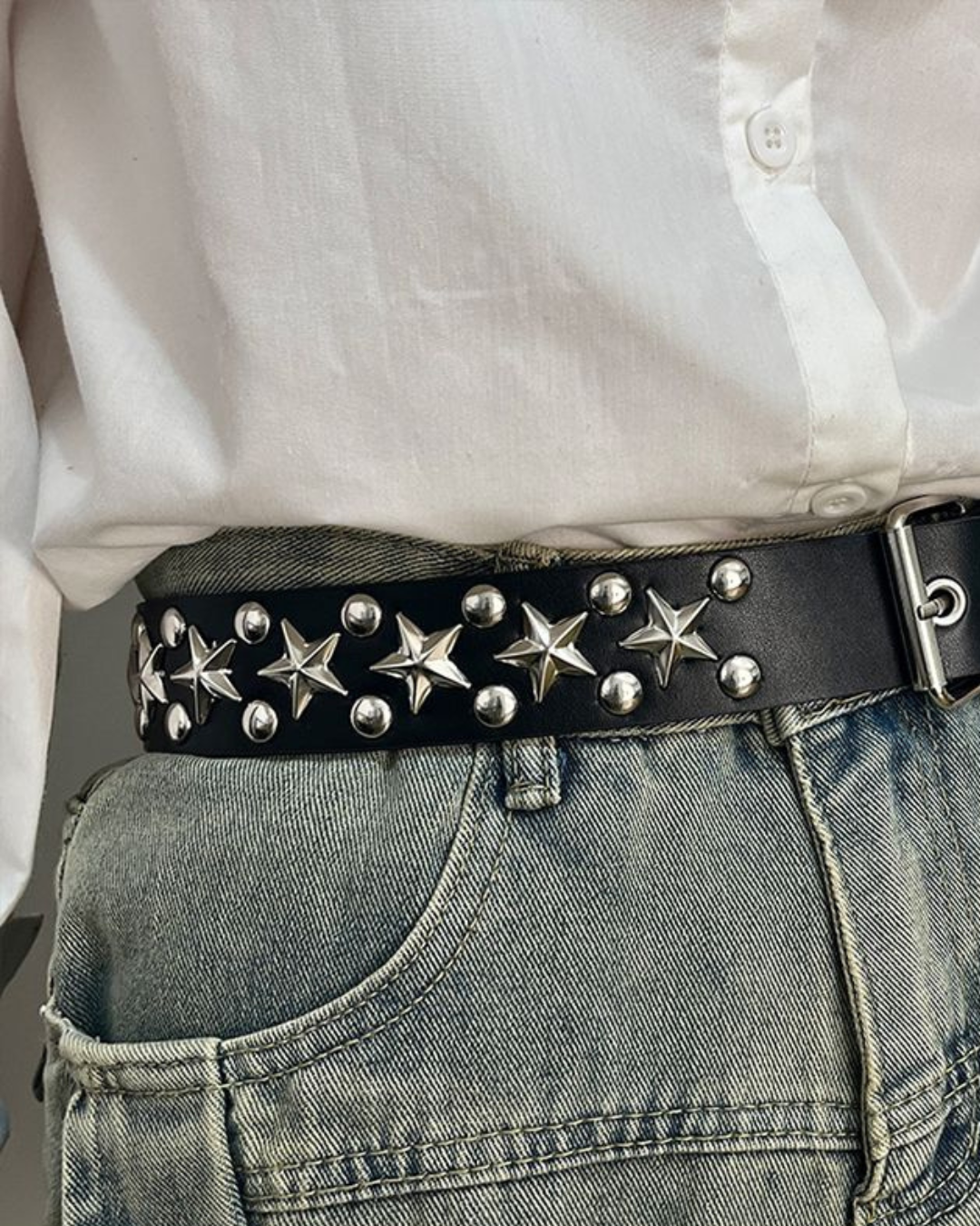 Punk Rock Star Belt