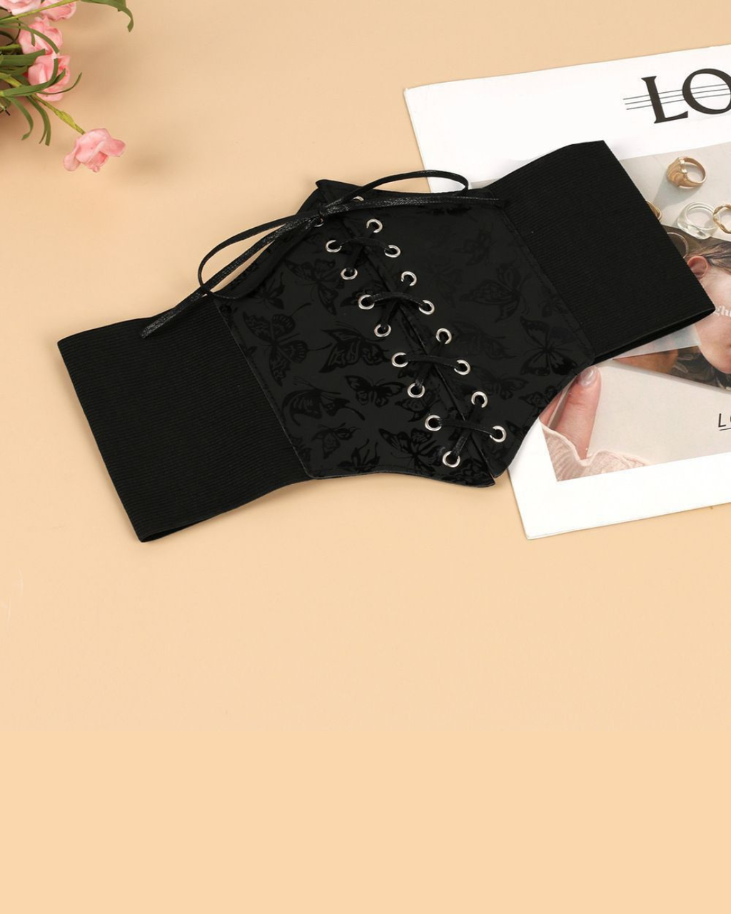 Butterfly Striped Corset