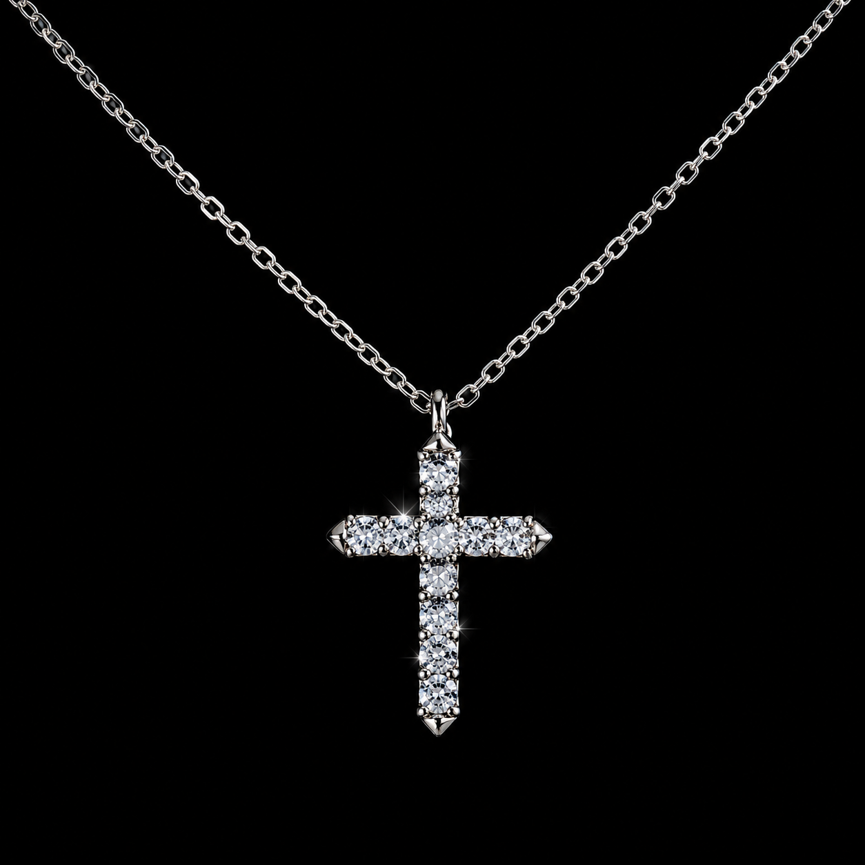 Sparkle Crystal Cross