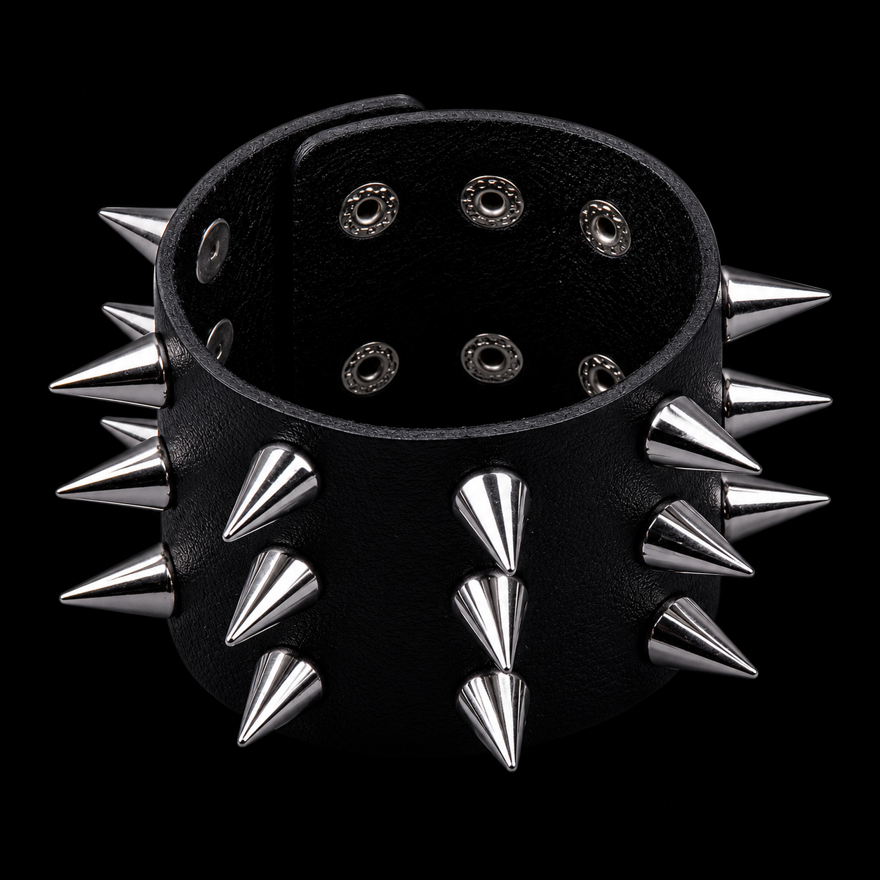 Punk Spike Cuff Bracelet