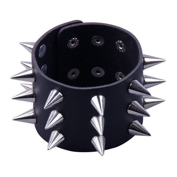Punk Spike Cuff Bracelet
