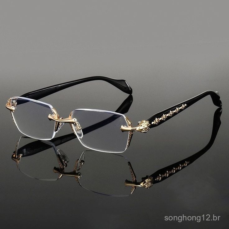 Chrome Heart Rimless Glass