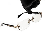 Chrome Heart Rimless Glass