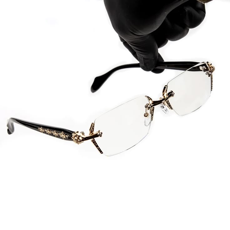 Chrome Heart Rimless Glass