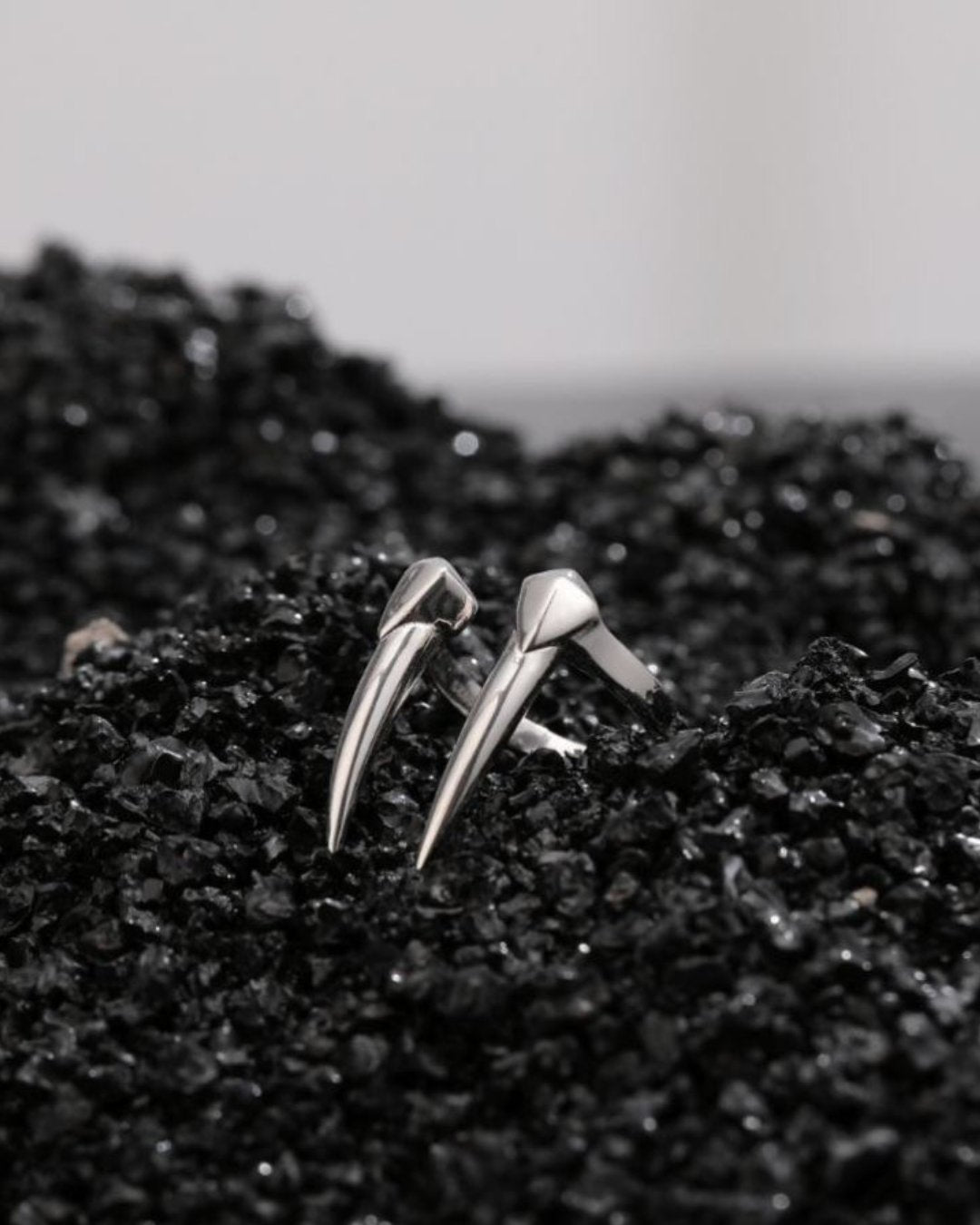Gothic Punk Fangs Ring