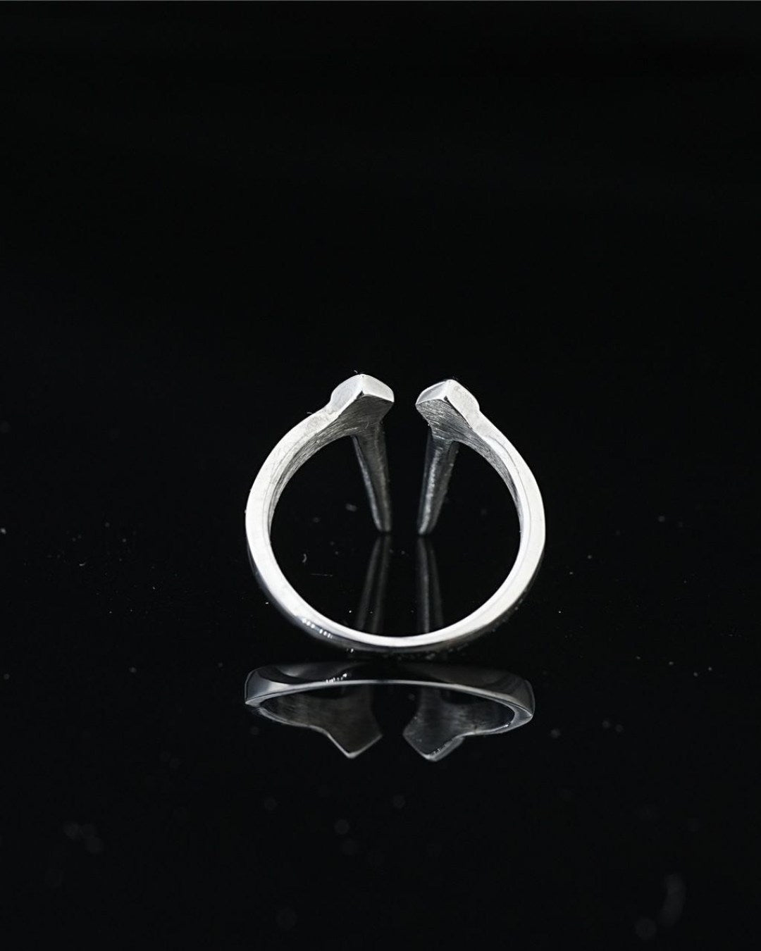Gothic Punk Fangs Ring