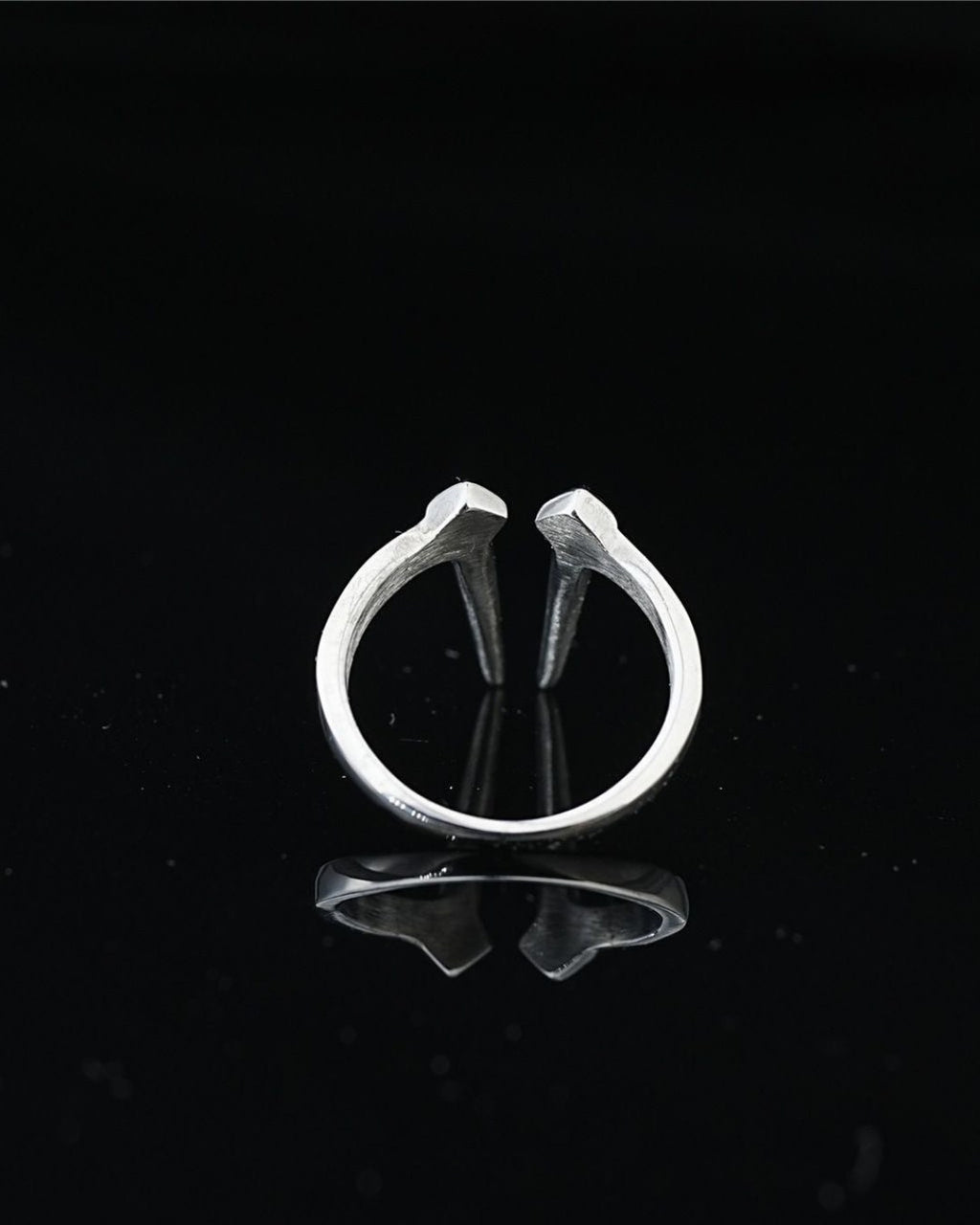 Gothic Punk Fangs Ring