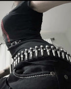 Bullet Belt Silver