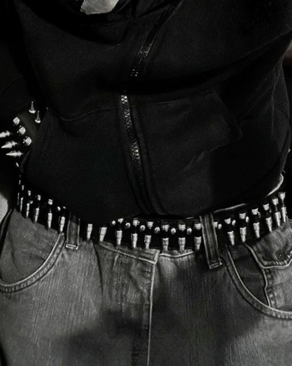 Bullet Belt Silver