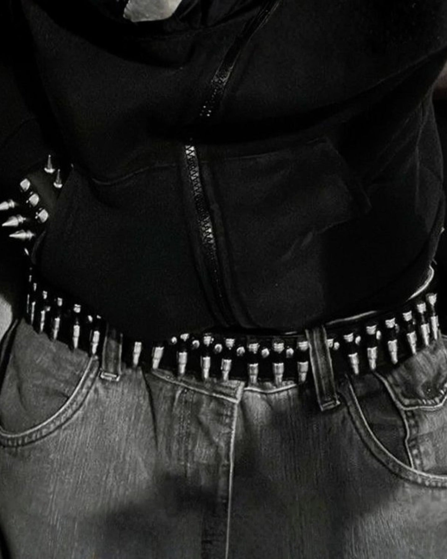 Bullet Belt Silver