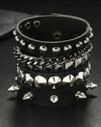 5 Layer Unisex Gothic Bracelet