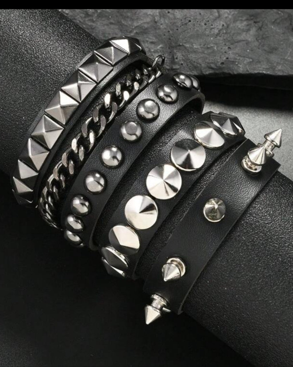 5 Layer Unisex Gothic Bracelet
