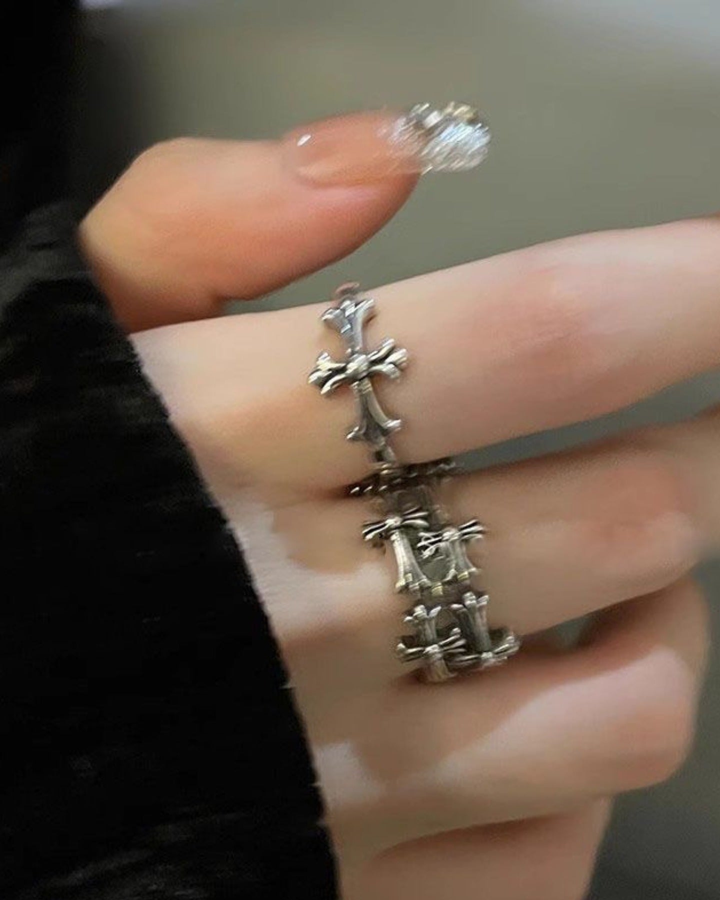 Chrome Heart Ring