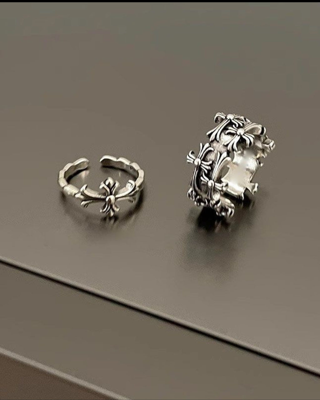 Chrome Heart Ring