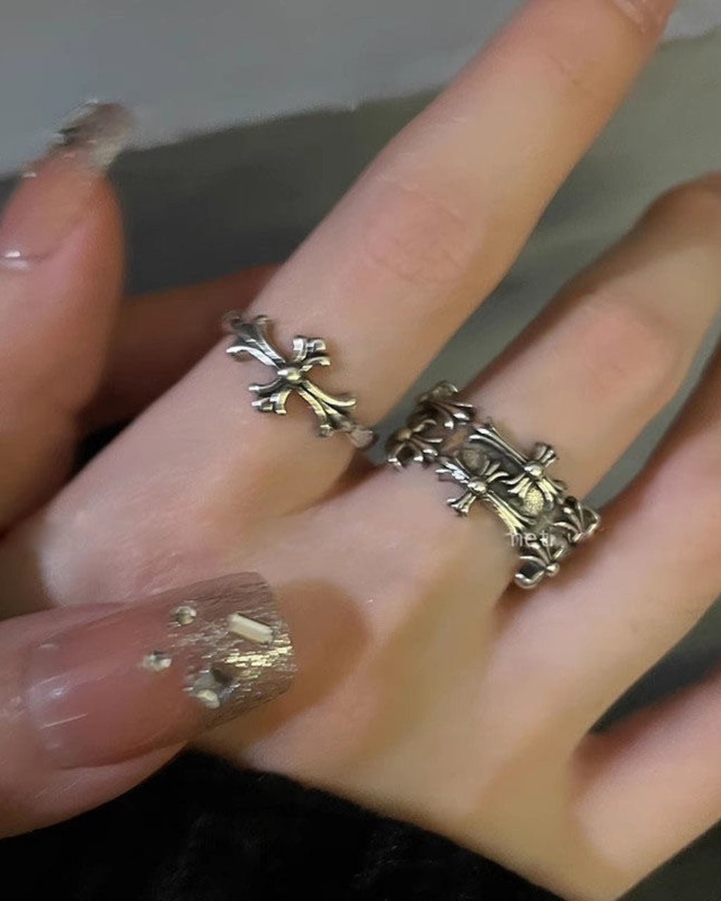 Chrome Heart Ring