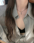 Y2K Star Necklace