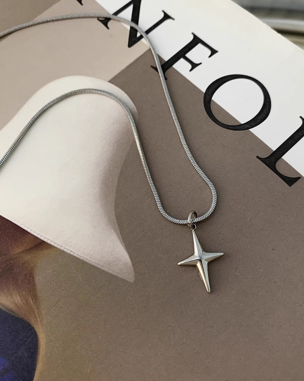 Y2K Star Necklace