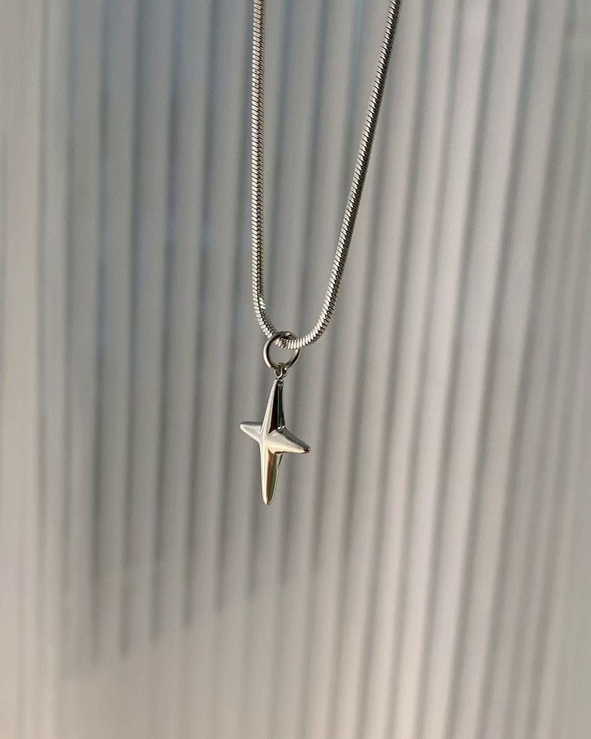 Y2K Star Necklace