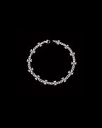Silver Cross Chain Bracelet
