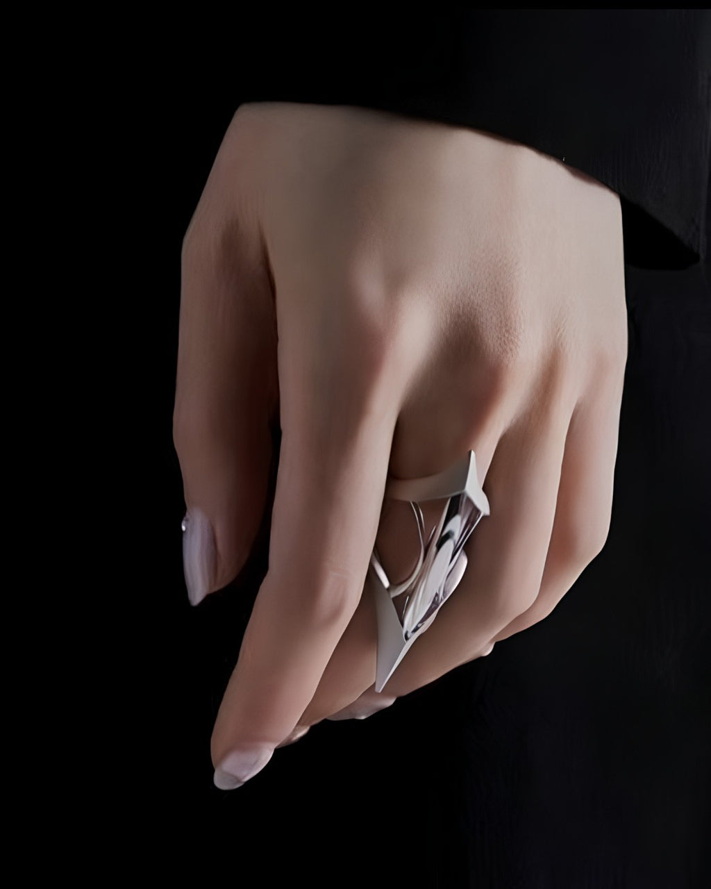 Ghost Edge Spire Ring