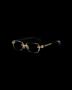 Chrome Heart Rimless Glasses Golden