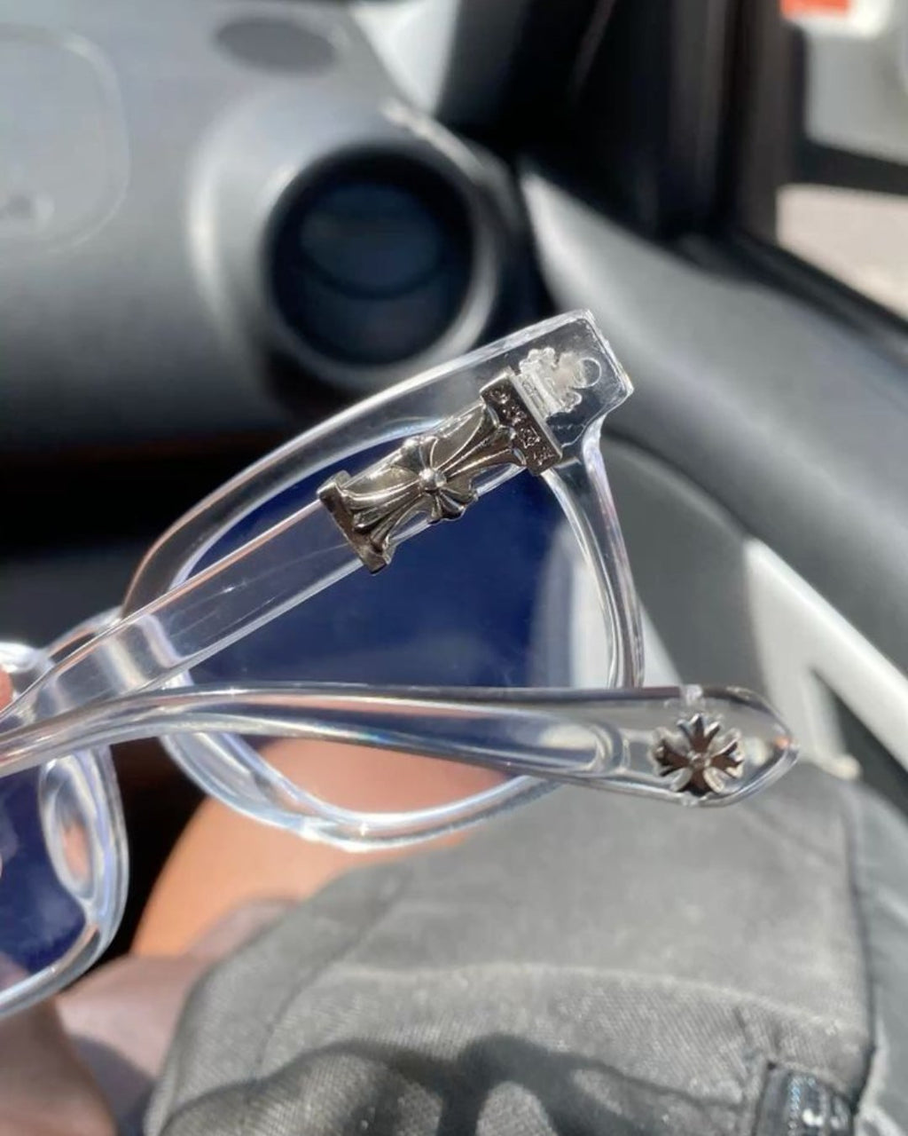 Chrome Hearts Transparent Glass