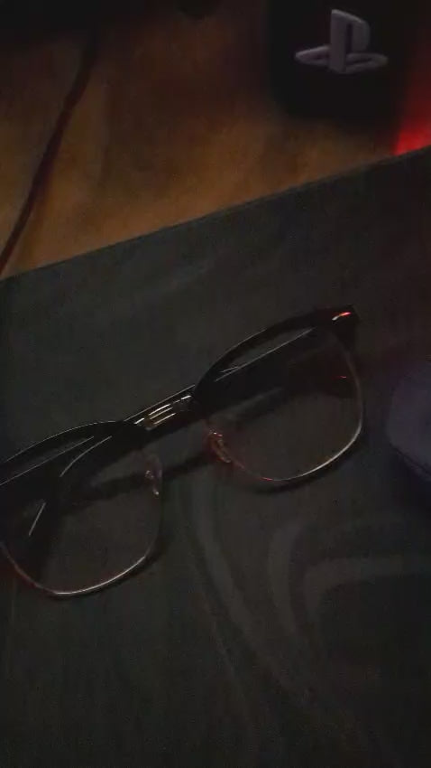 Classic Half-Frame Glasses